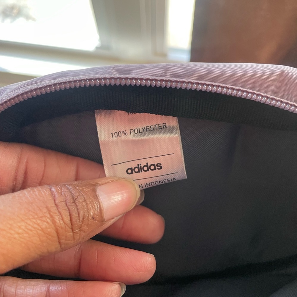adidas Mini Waist Bag Pink Brown - Picture 5 of 7